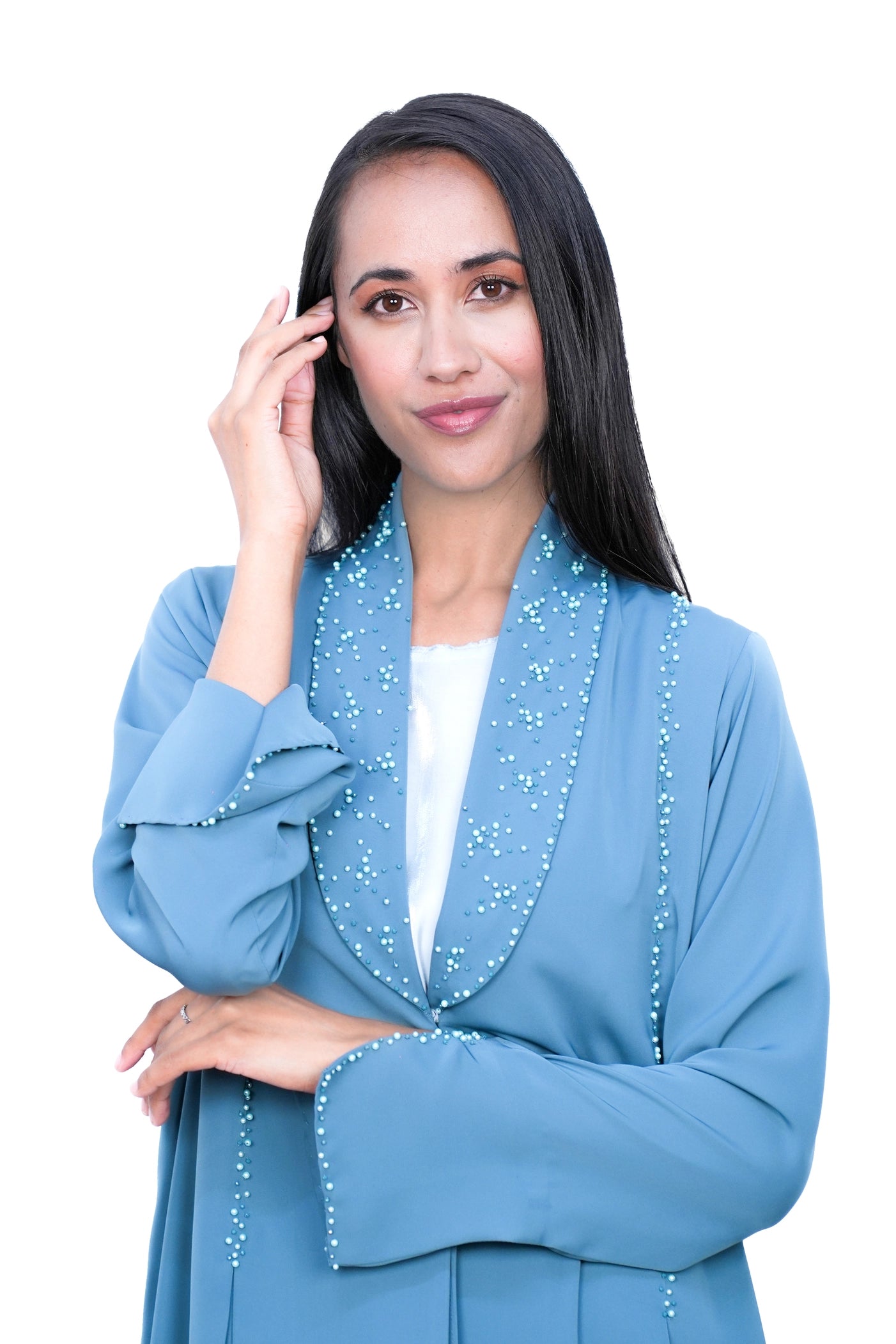 Light Blue Abaya