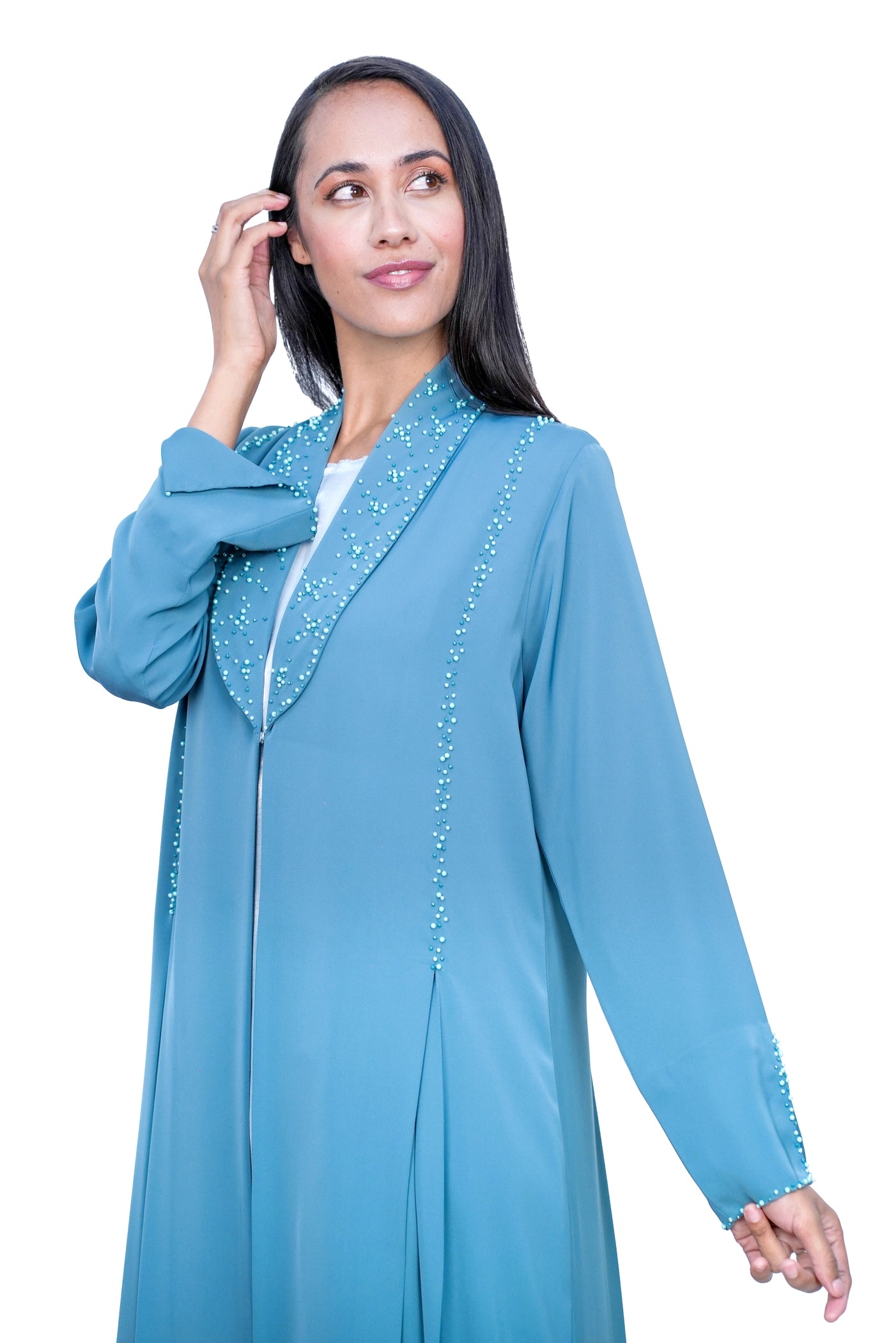 Light Blue Abaya