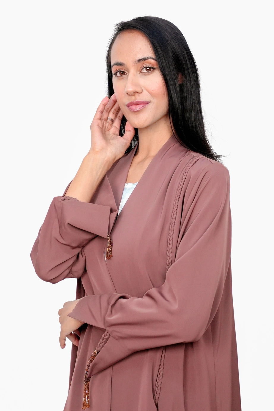Light Brown Nida Abaya